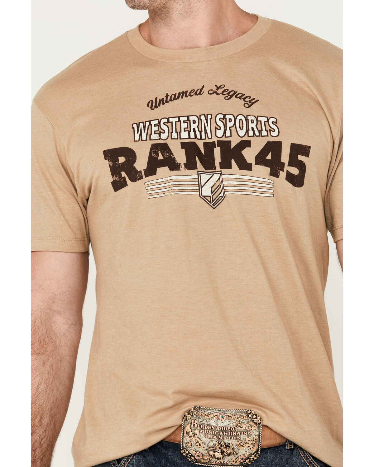 RANK 45® Men's Varsity Logo Short Sleeve Graphic T-Shirt