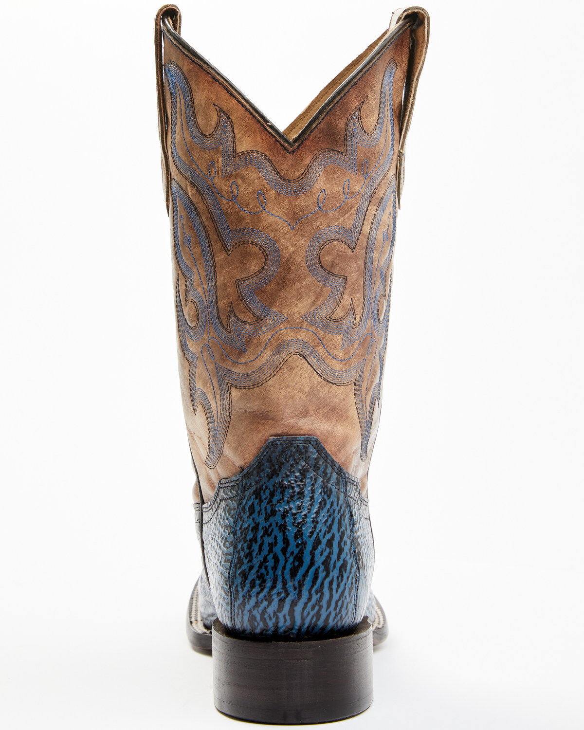 Cody James Men's Exotic Shark Western Boots - Broad Square Toe