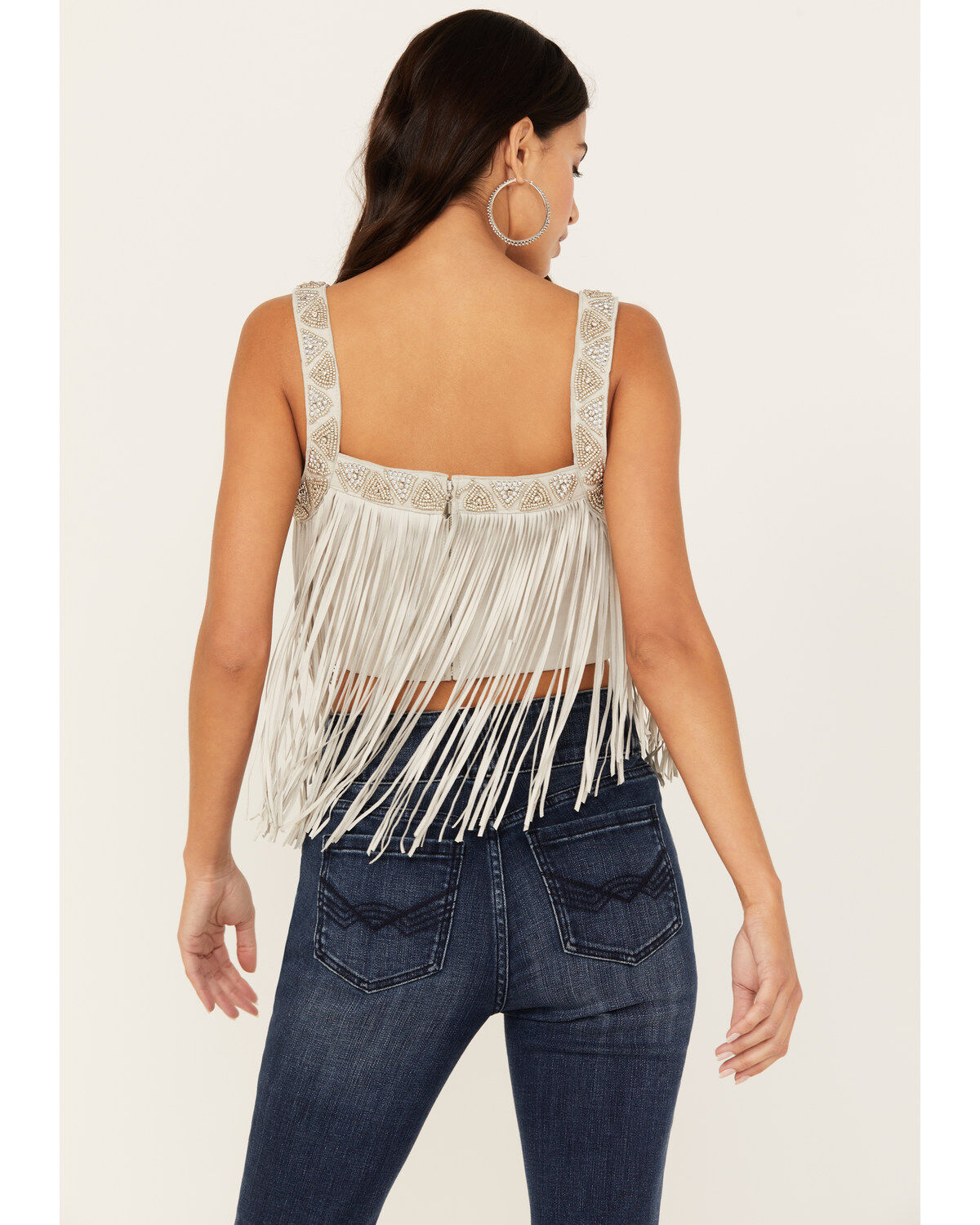 Idyllwind Women's Georgia Fringe Lace-Up Bustier