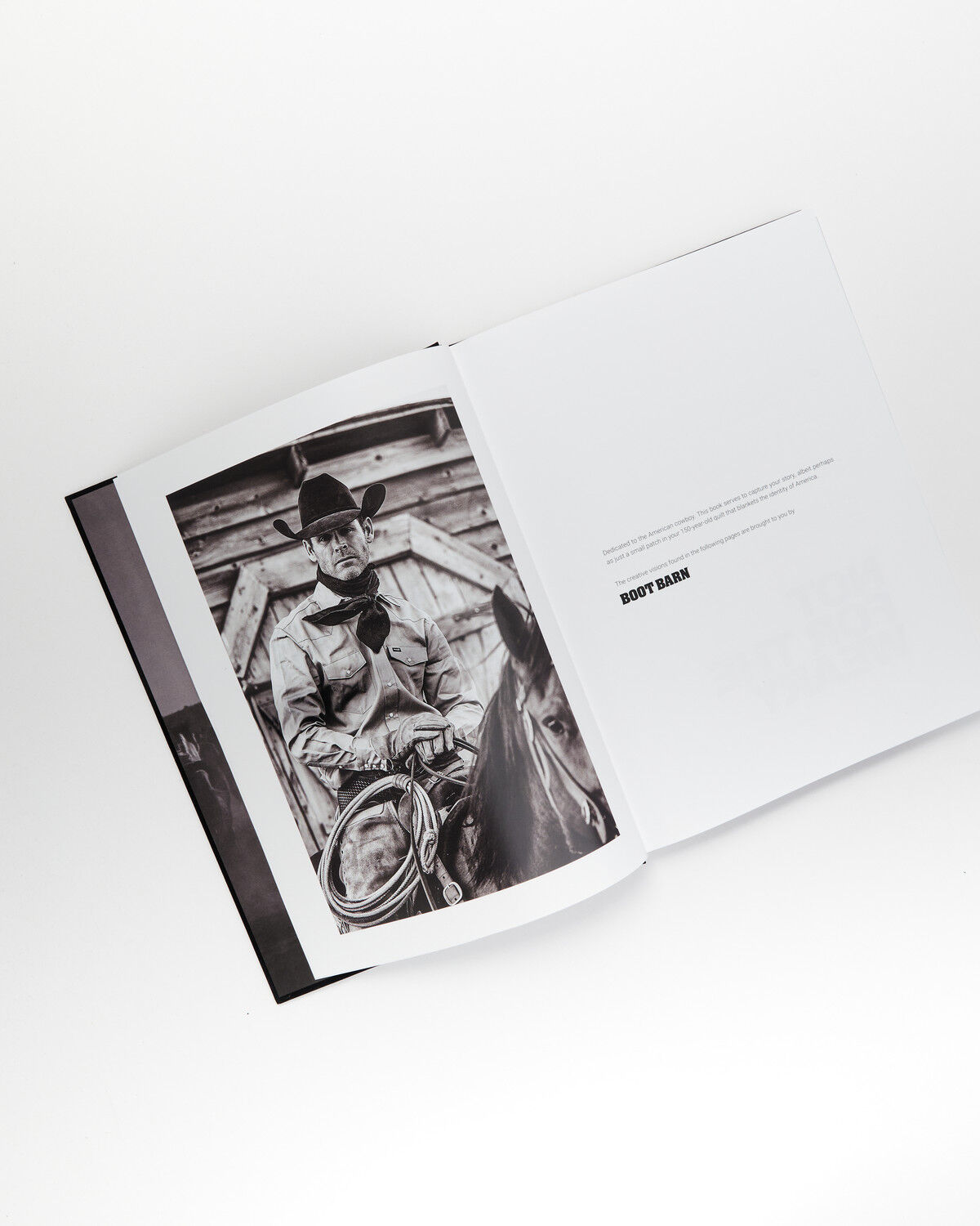 Boot Barn 45th Anniversary American Cowboy Tribute Coffee Table Book