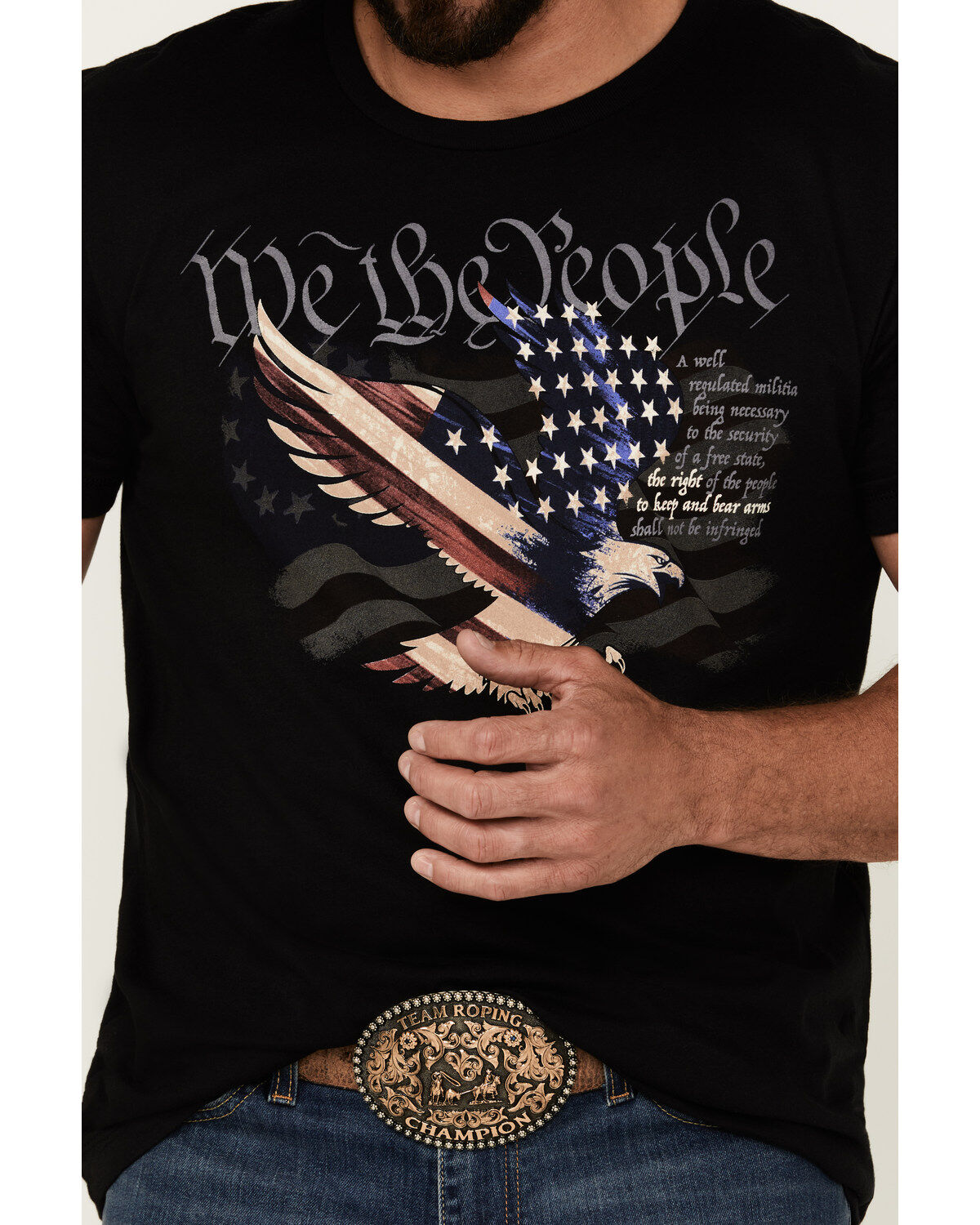 Cody James Men's Eagle Short Sleeve Graphic T-Shirt