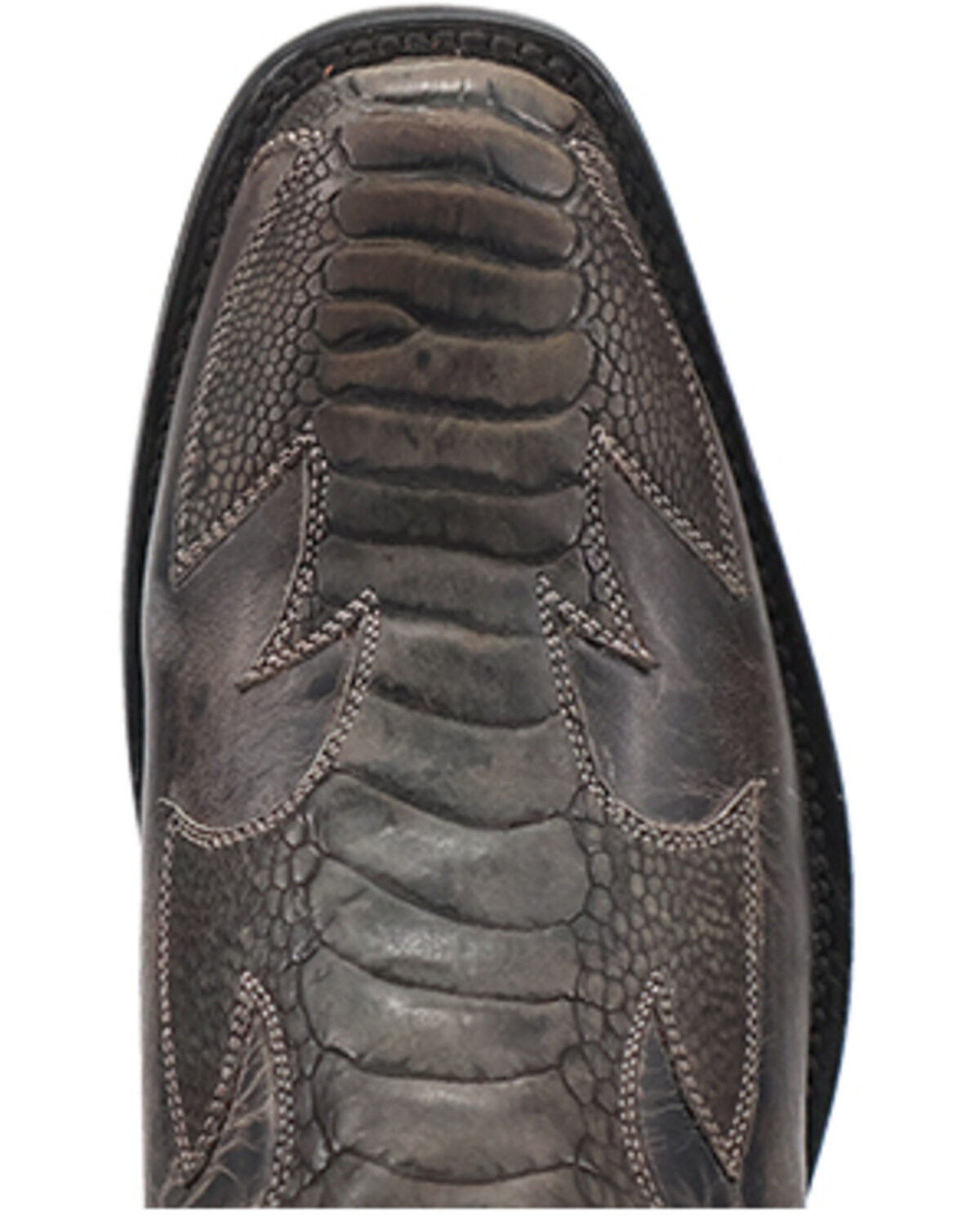 Dan Post Men's Exotic Ostrich Western Boots - Square Toe