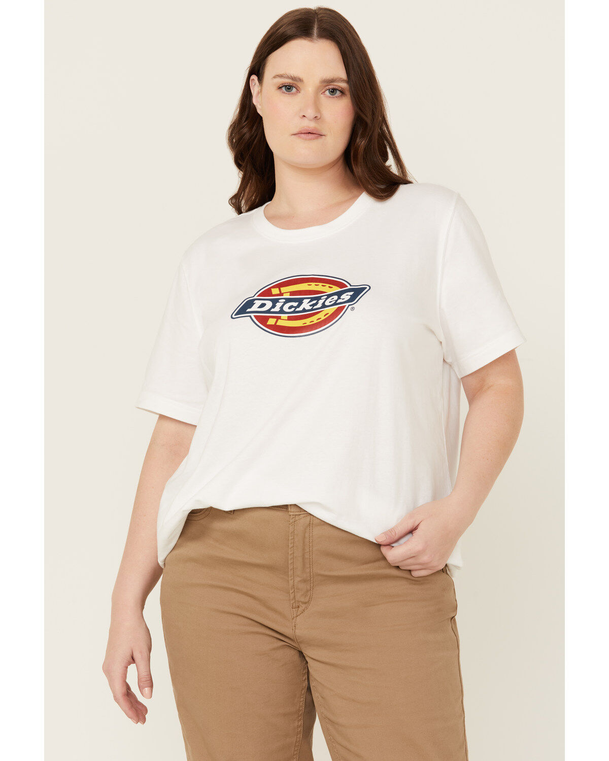 Dickies Women's Logo Short Sleeve Graphic Tee - Plus