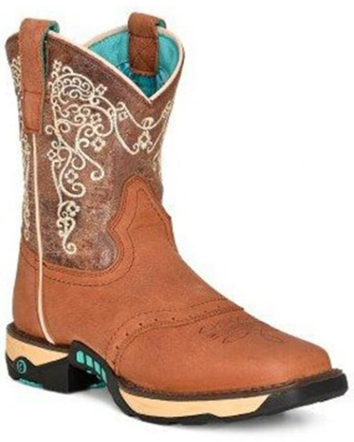 Corral Women's Farm and Ranch Performance Western Boots - Broad Square Toe