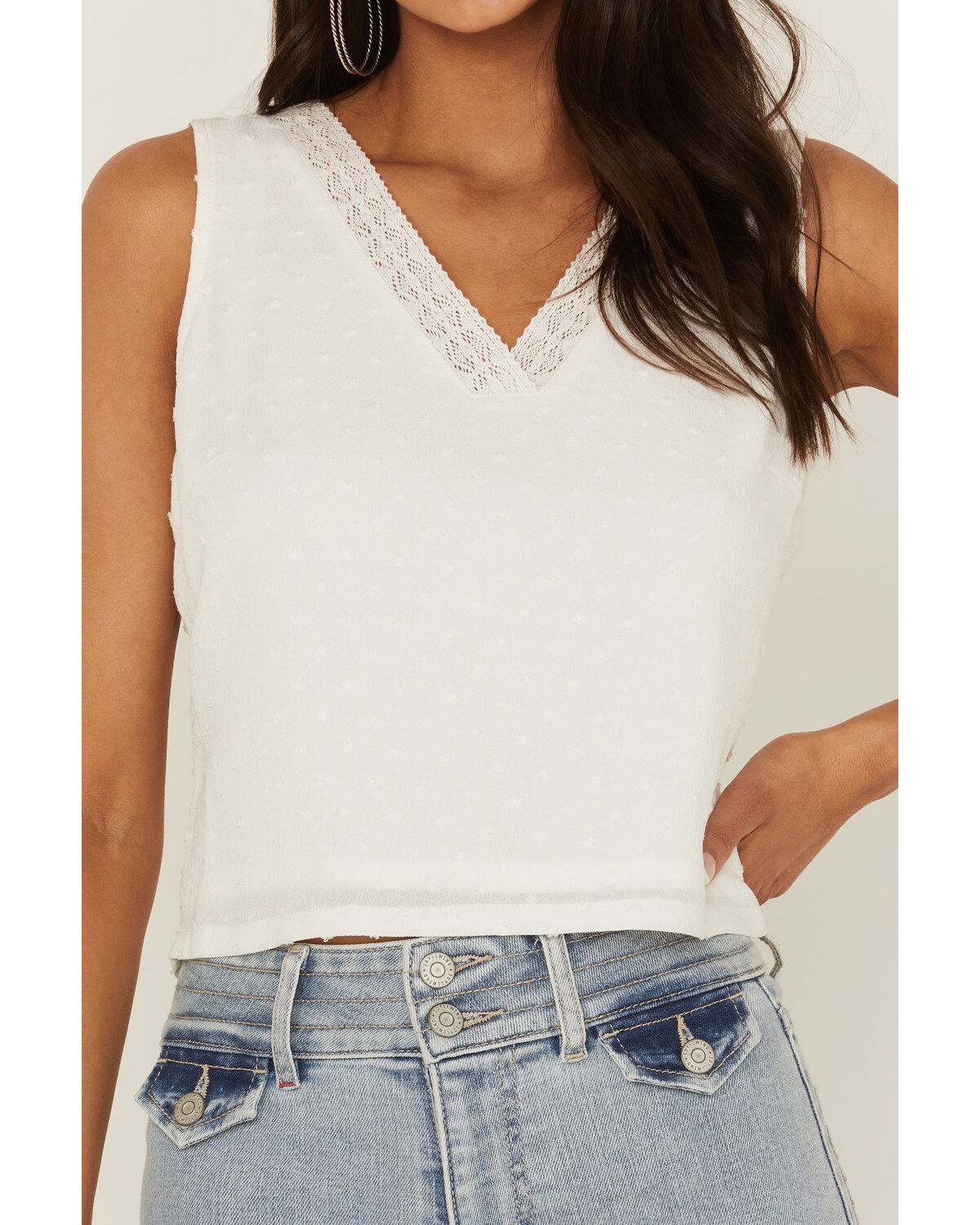 Idyllwind Women's Quail Ridge Lace Back Top