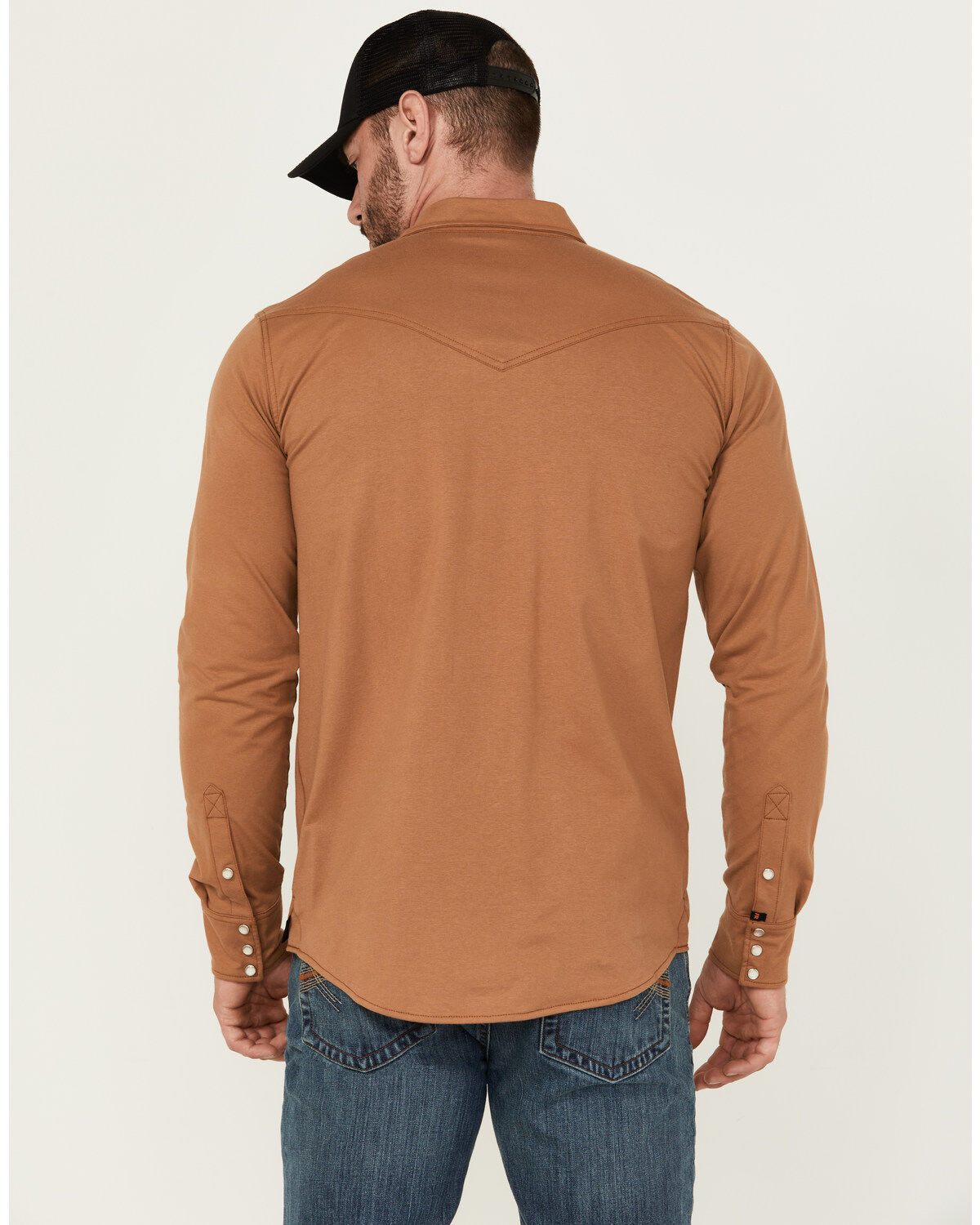 Cody James Men's FR Lightweight Solid Long Sleeve Snap Work Shirt