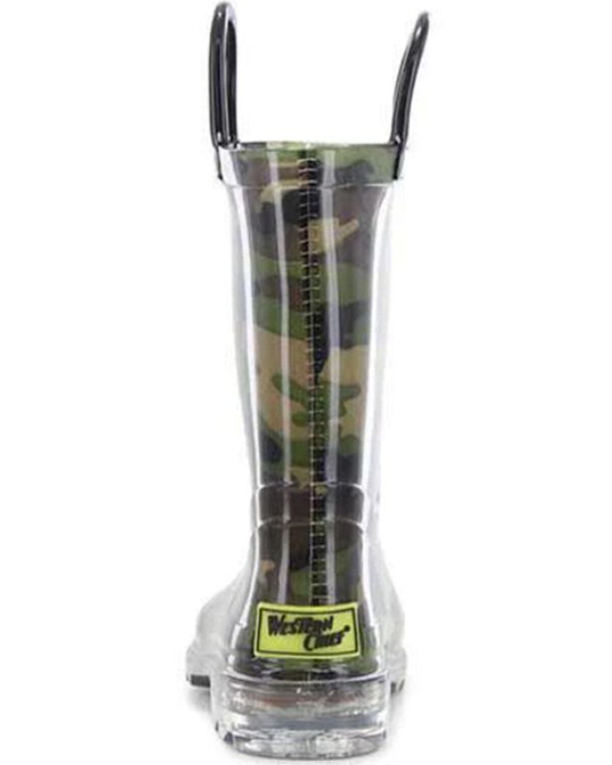 Western Chief Boys' Camo Lighted PVC Rain Boots