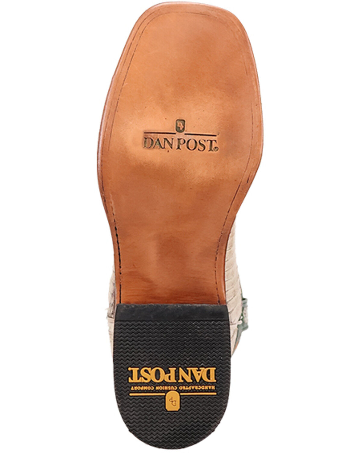 Dan Post Men's Exotic Snake Western Boots - Broad Square Toe