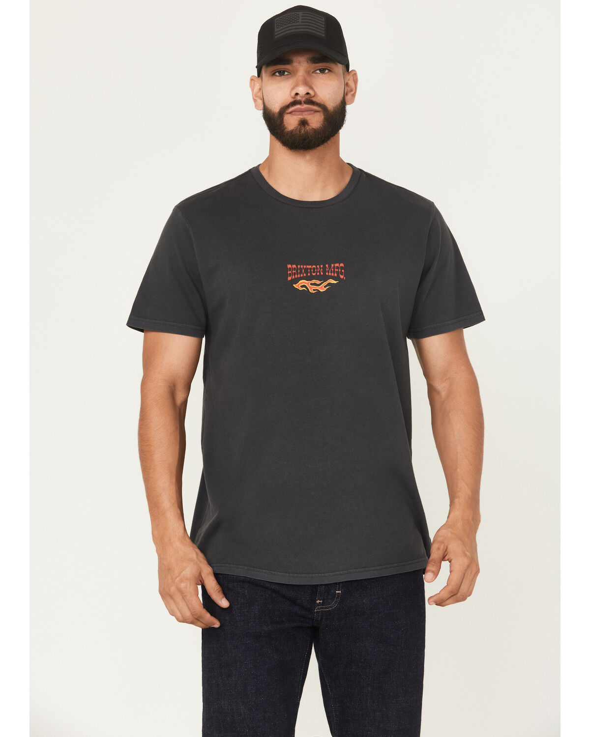 Brixton Men's Hardee Snake Short Sleeve Graphic T-Shirt