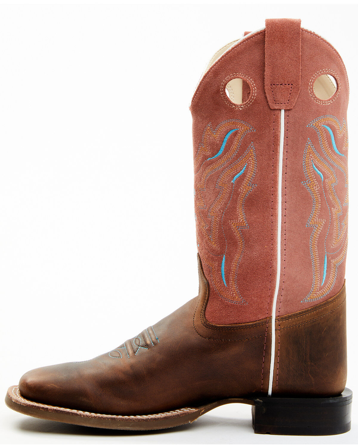 Cody James Boys' Inlay Western Boots - Broad Square Toe
