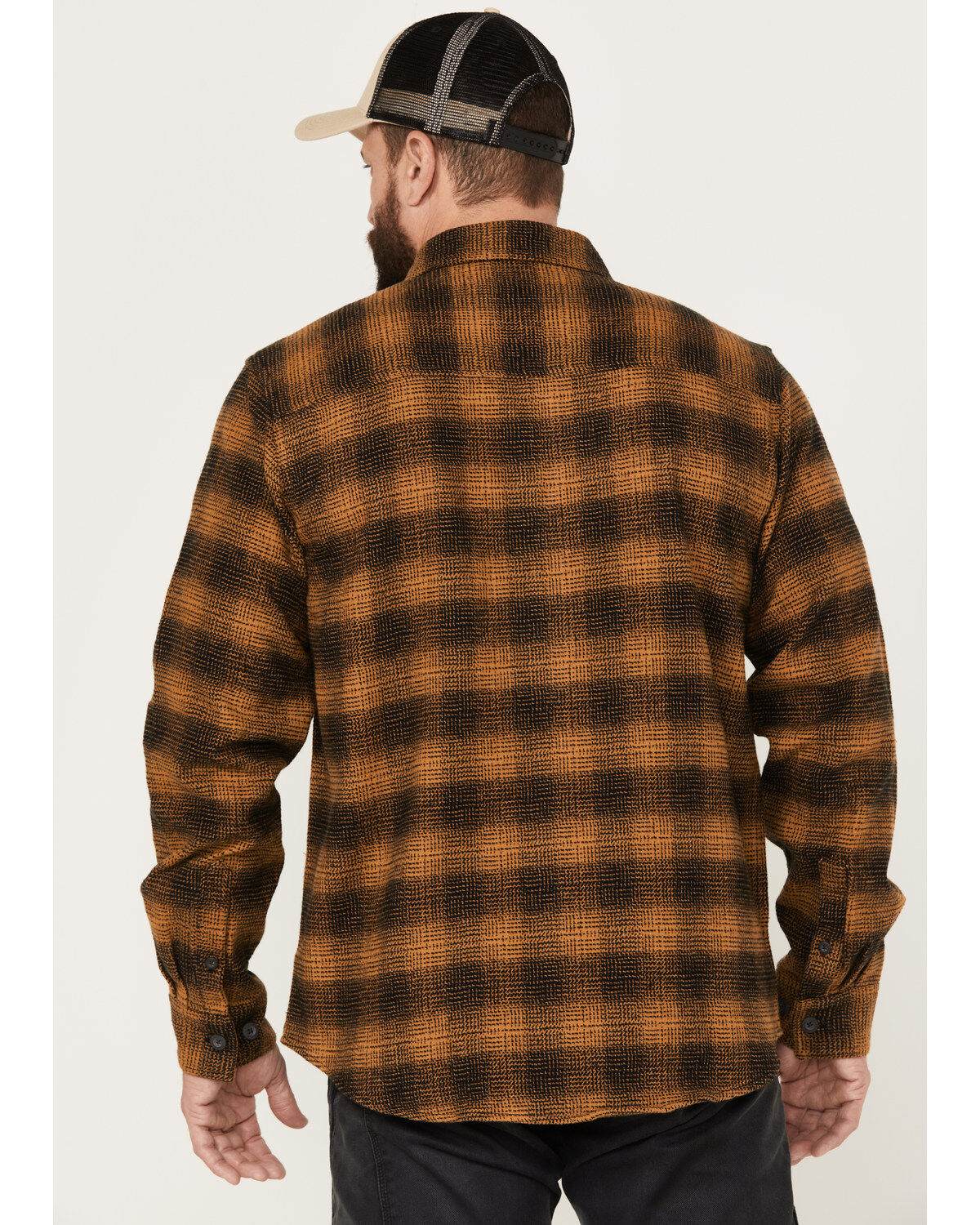 Dakota Grizzly Men's Briggs Button Down Plaid Print Western Flannel Shirt