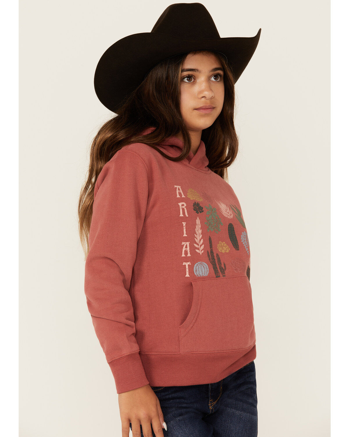 Ariat Girls' Marsala Southwest Collections Graphic Hoodie