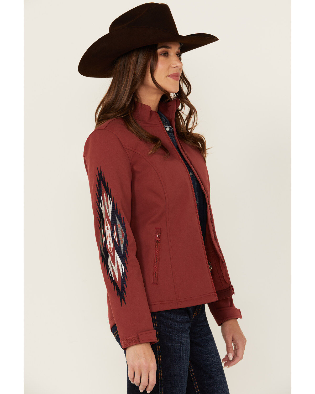 Shyanne Women's Kalo Embroidered Softshell Jacket