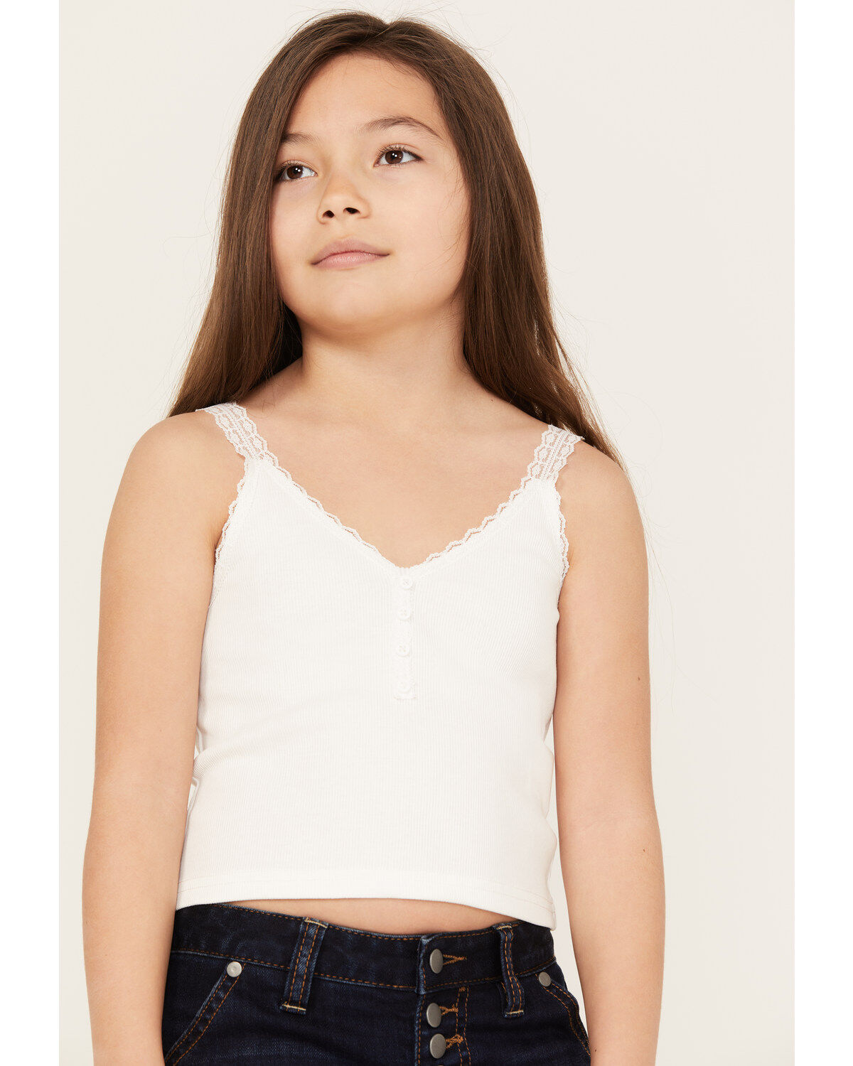 Molly Bracken Girls' Solid Tank Top