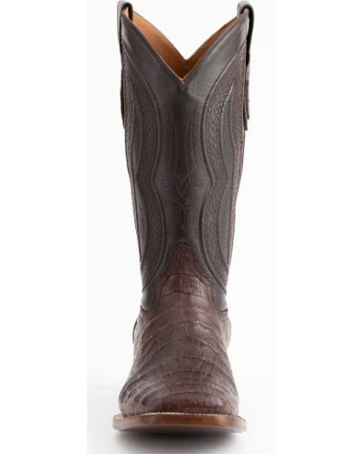 Ferrini Men's Belly Caiman Crocodile Exotic Western Boots
