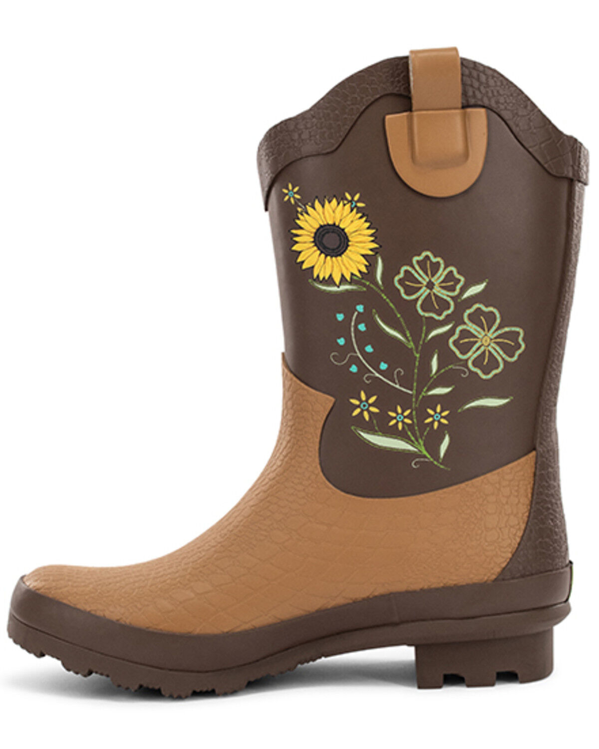 Western Chief Women's Sunflower Midwestern Mid Waterproof Boots