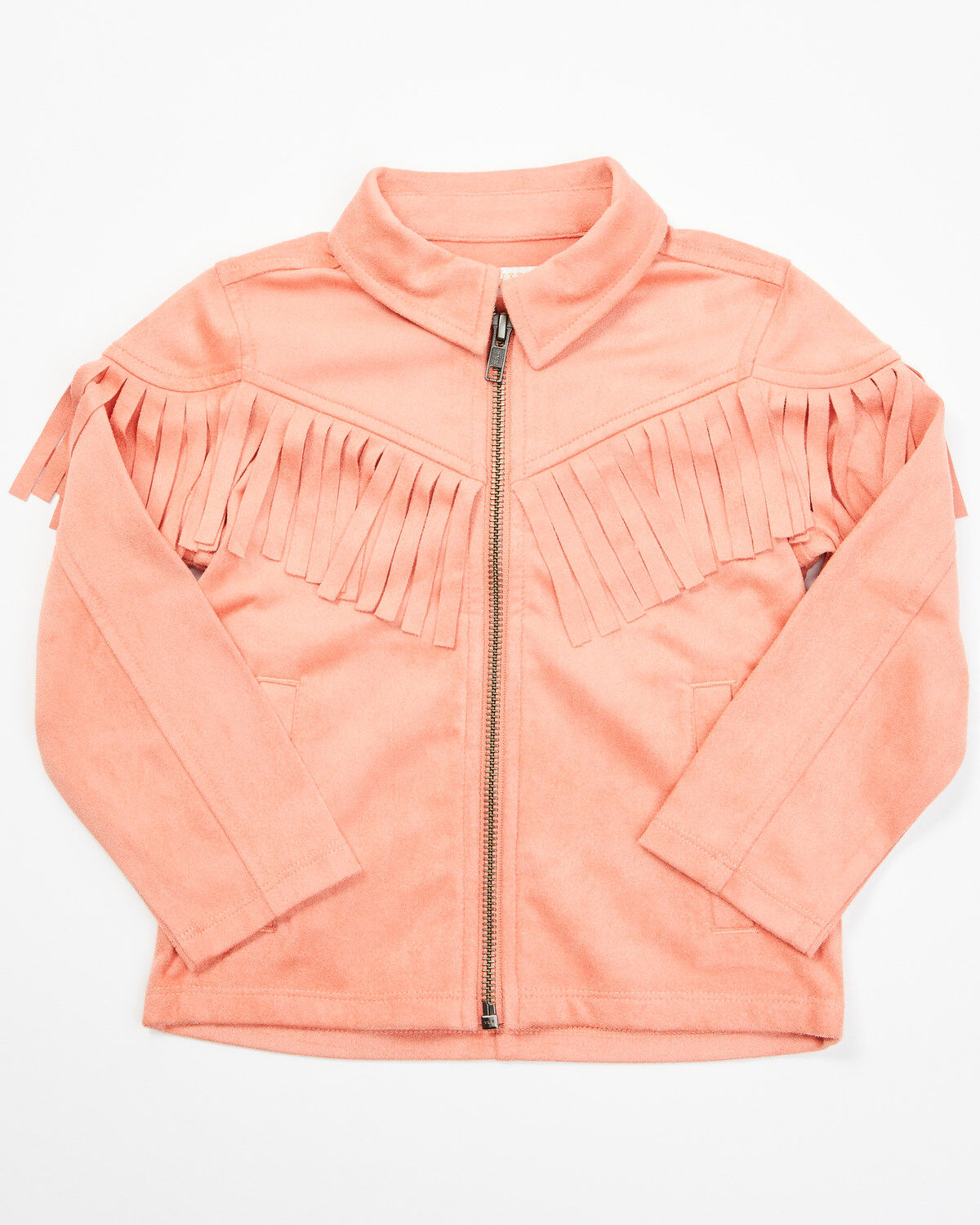 Shyanne Toddler Girls' Juniper Fringe Zip-Up Jacket