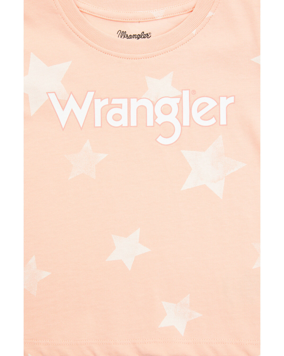 Wrangler Toddler Girls' Star Print Short Sleeve Graphic Tee