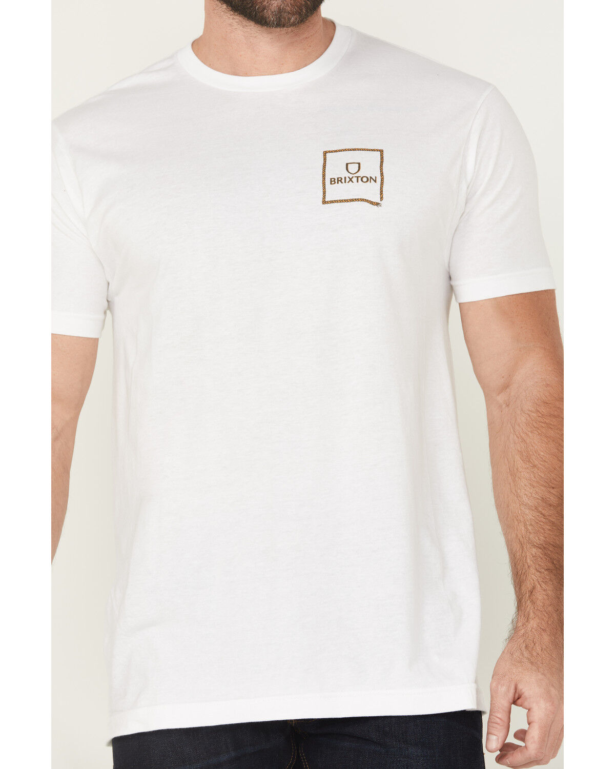 Brixton Men's Boot Barn Exclusive Alpha Square Lasso Short Sleeve Graphic T-Shirt