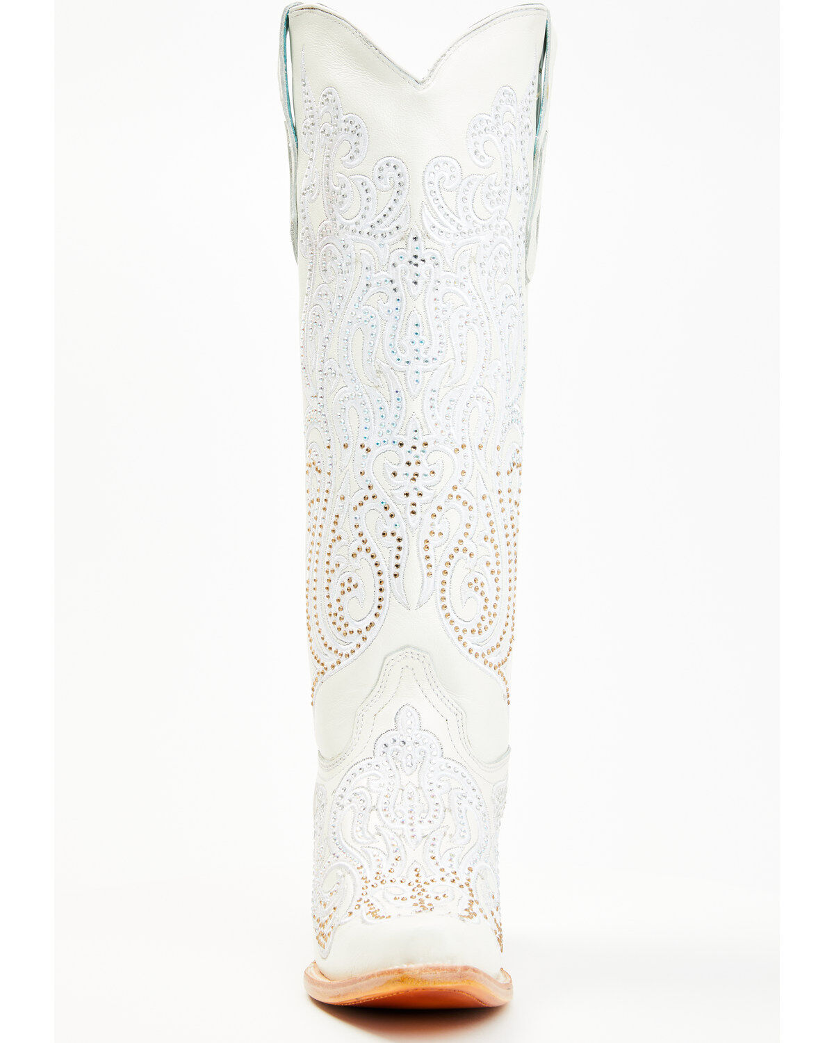Corral Women's Crystal Embroidered Tall Western Boots - Snip Toe