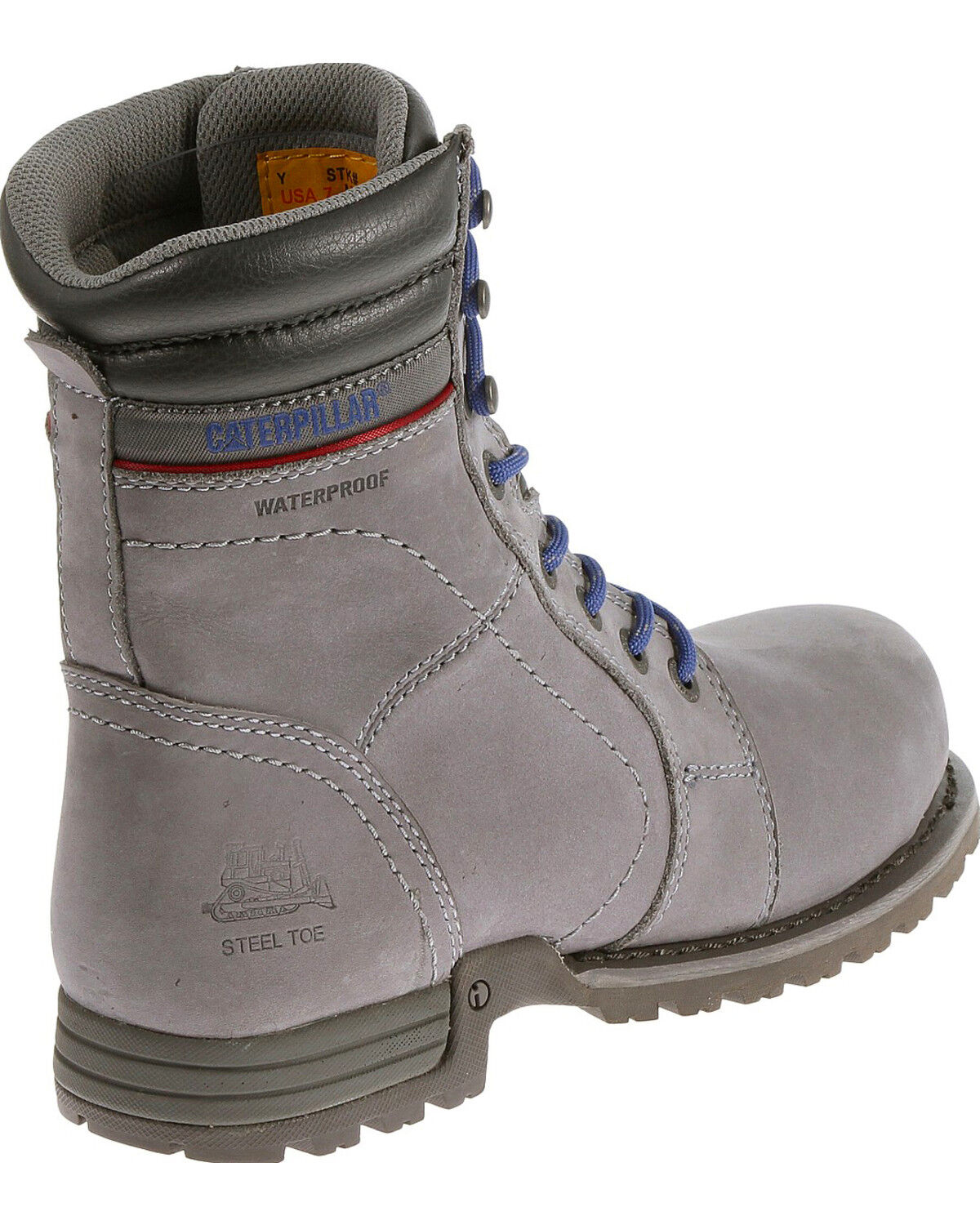 CAT Women's Echo Waterproof Steel Toe Work Boots