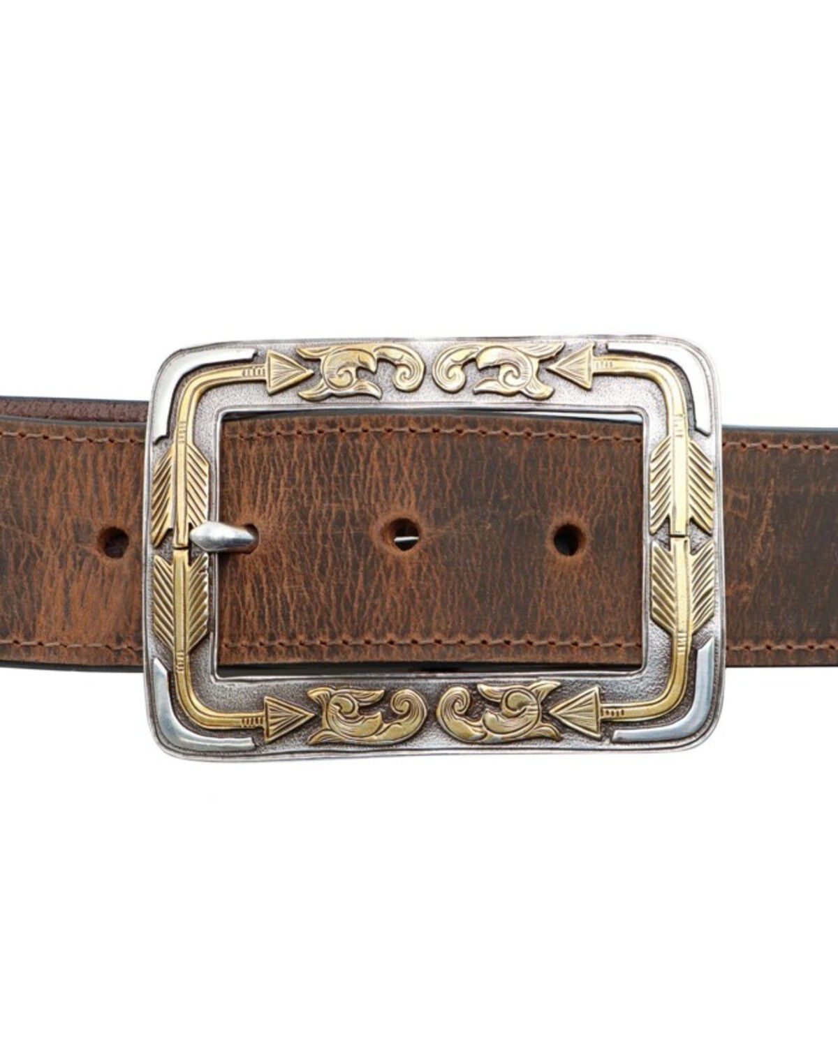 Cody James Men's Boxed Arrow Buckle Belt