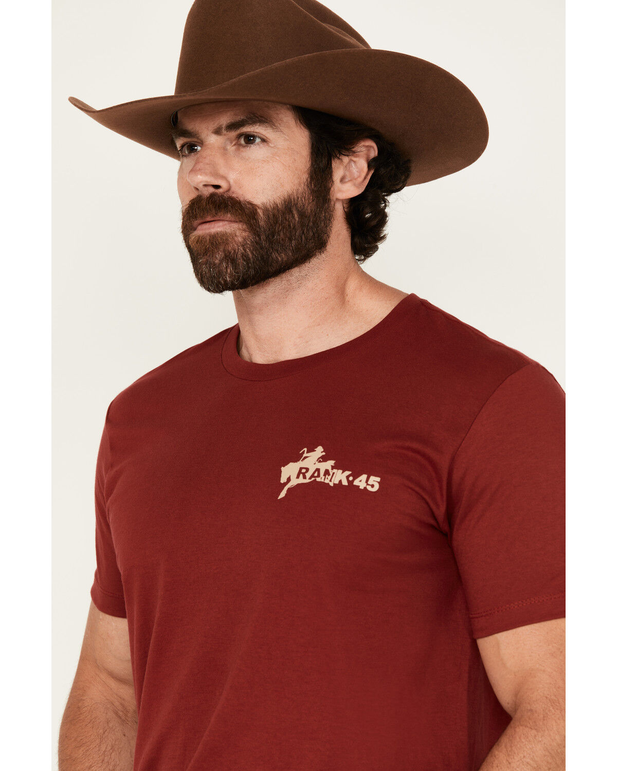 RANK 45® Men's Rodeo Revival Short Sleeve Graphic T-Shirt