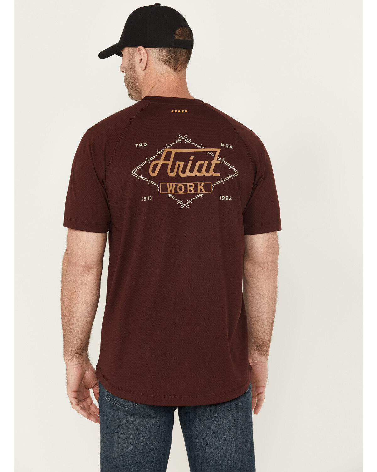 Ariat Men's Rebar Heat Fighter Wired Short Sleeve Pocket Work Shirt - Big