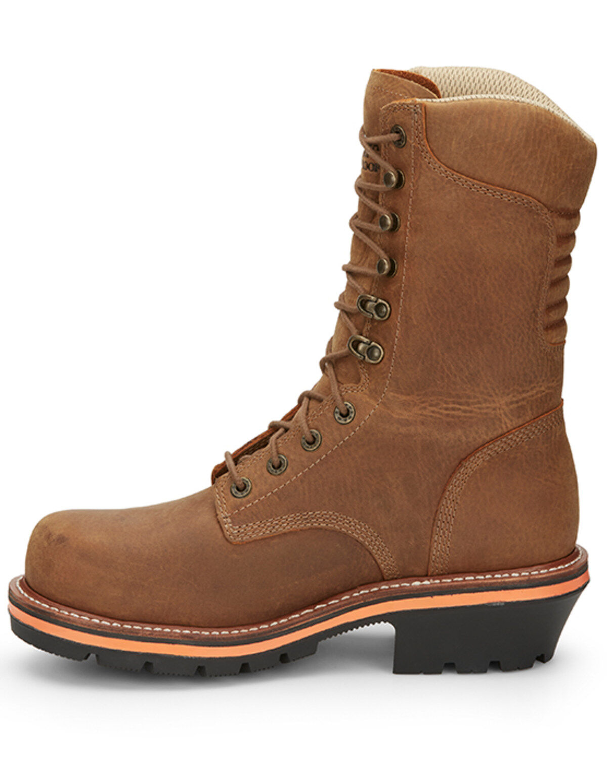Chippewa Men's Thunderstruck 10" Waterproof Insulated Lace-Up Work Logger Boot - Nano Composite Toe