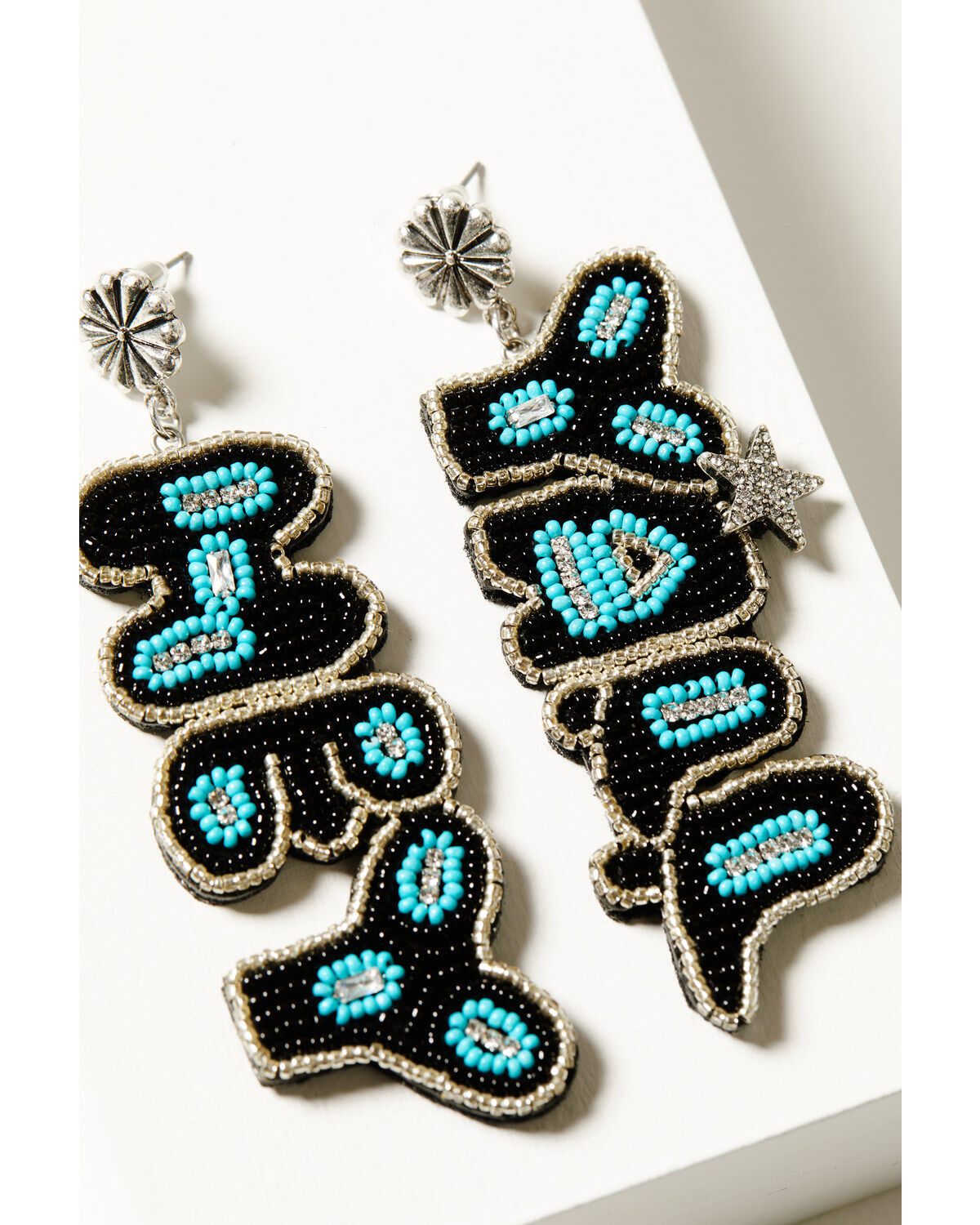 Idyllwind Women's Hey Y'all Turquoise Beaded Earrings