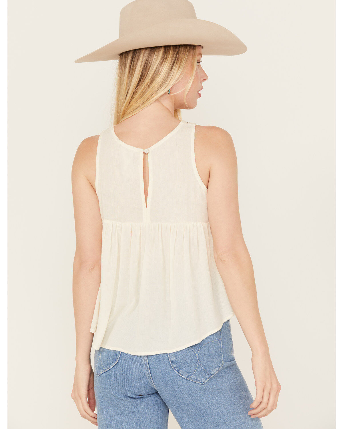 Sadie & Sage Women's Floral Vintage Lover Lace Tank Top