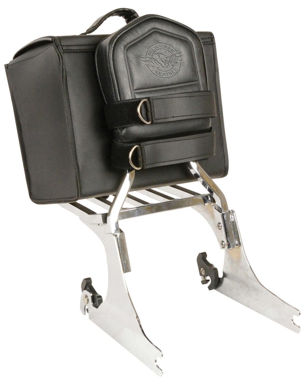 Milwaukee Leather Medium PVC Sissy Bar Carry Bag