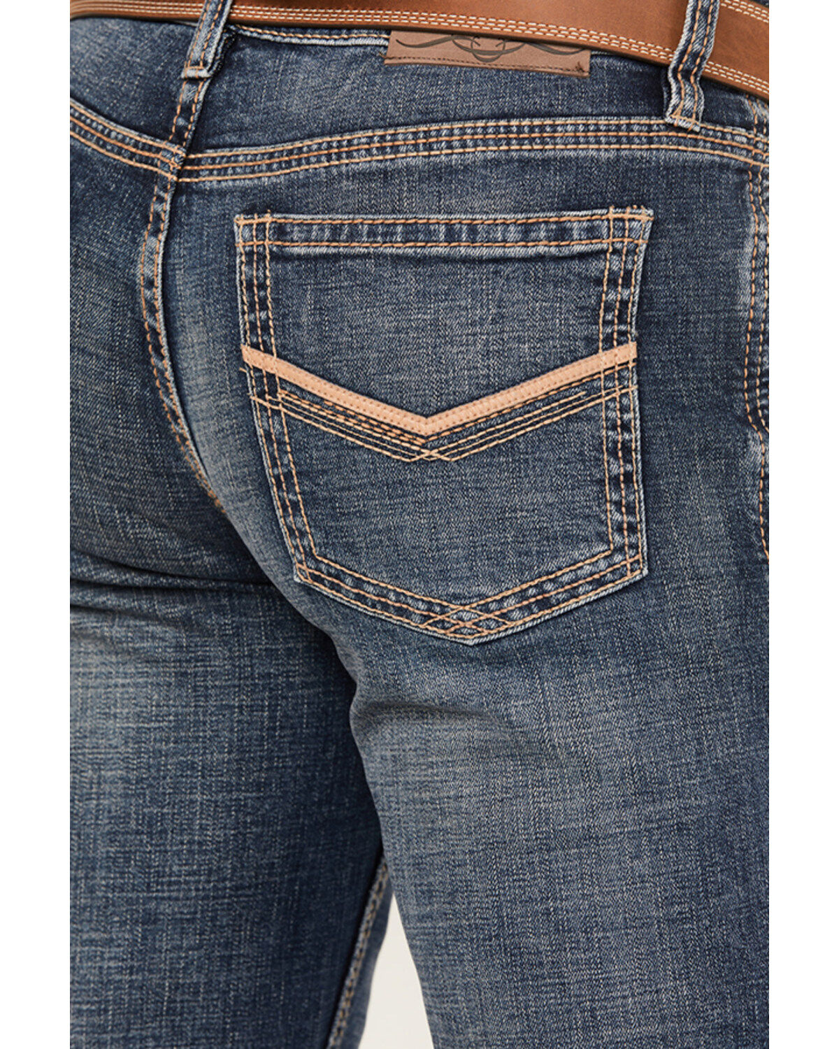 Cody James Men's Stonewall Dark Wash Slim Bootcut Stretch Denim Jeans
