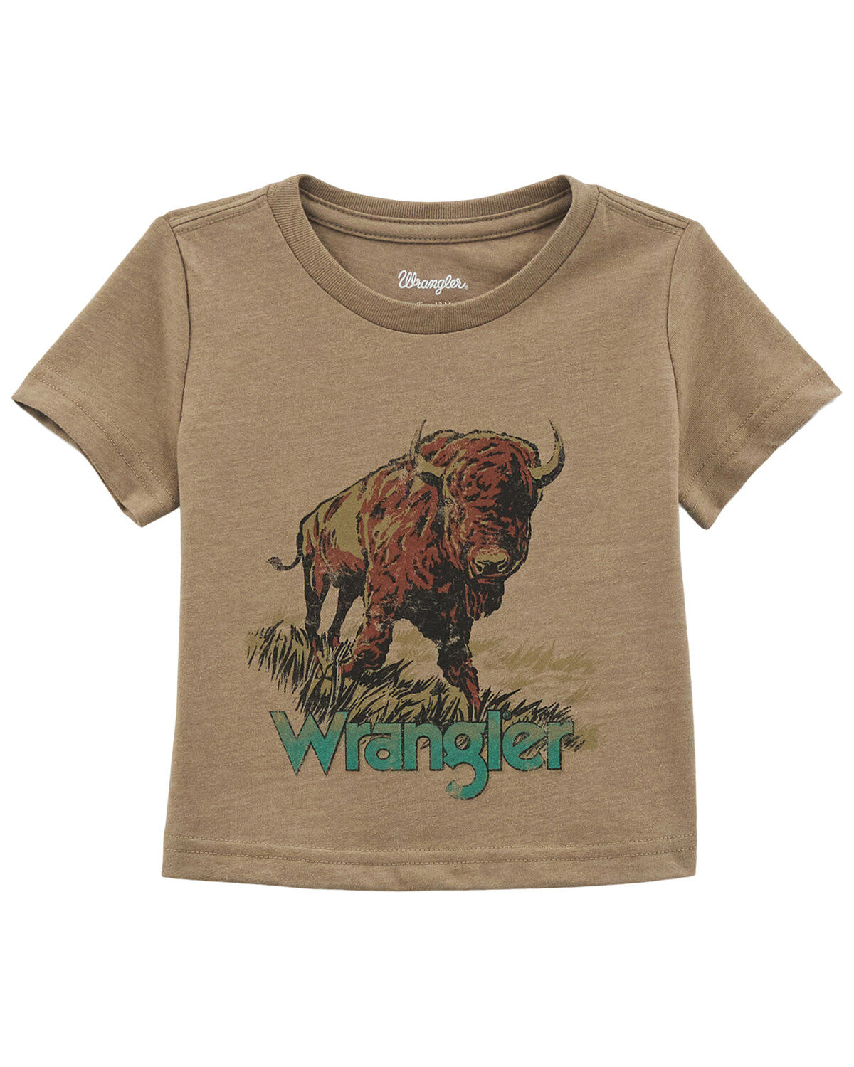 Wrangler Infant Boys' Buffalo Logo Short Sleeve Graphic T-Shirt
