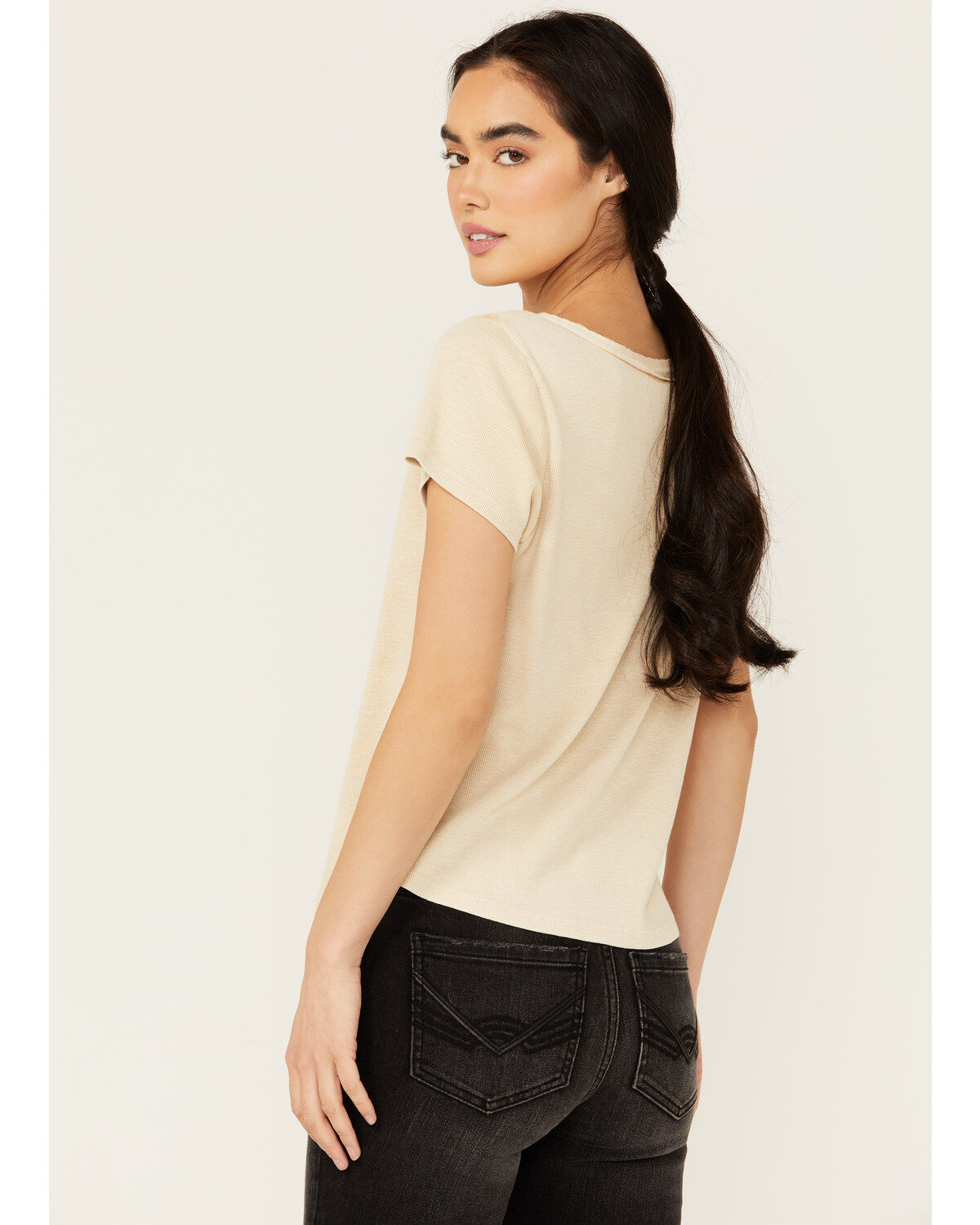 Idyllwind Women's Vaughn Henley Short Sleeve Shirt