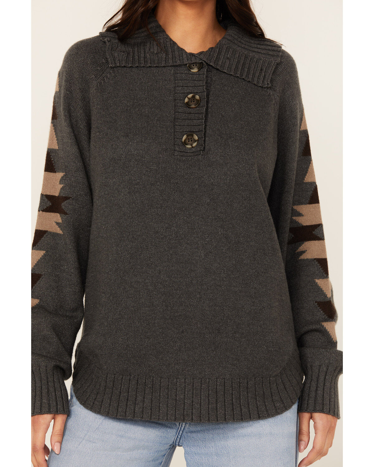 Ariat Women's Southwestern Elbow Sweater