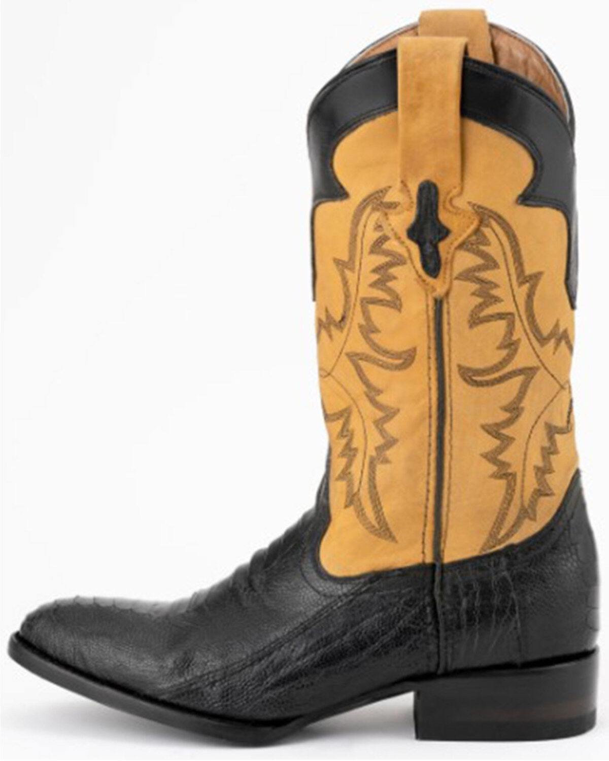 Ferrini Men's Nash Exotic Ostrich Leg Western Boots - Round Toe