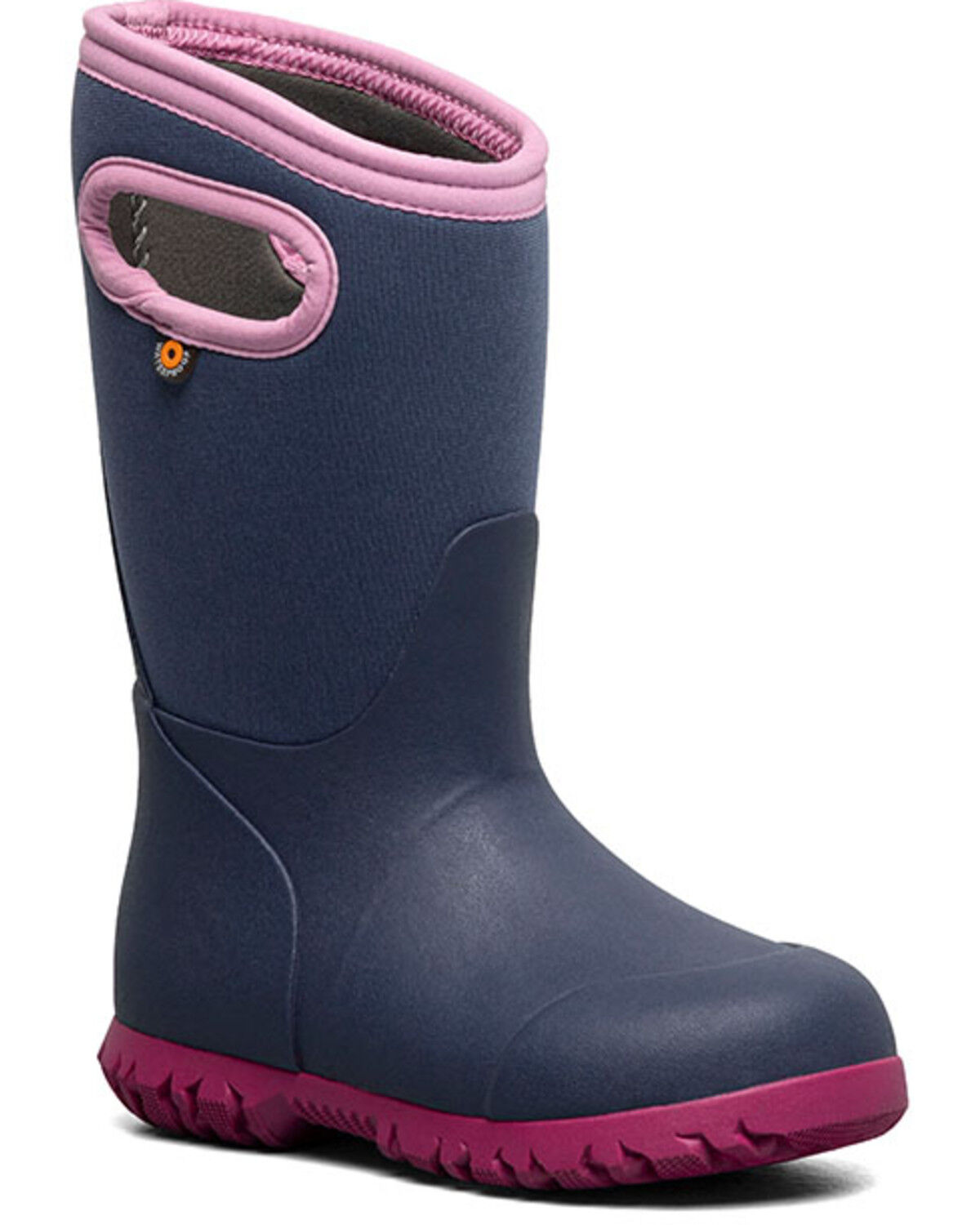 Bogs Girls' York Solid Rubber Boots - Round Toe