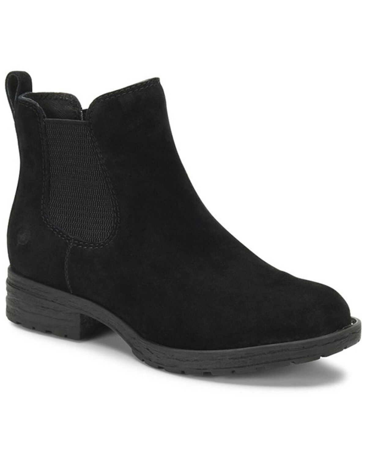 Born Women's Cove Suede Waterproof Chelsea Booties - Round Toe
