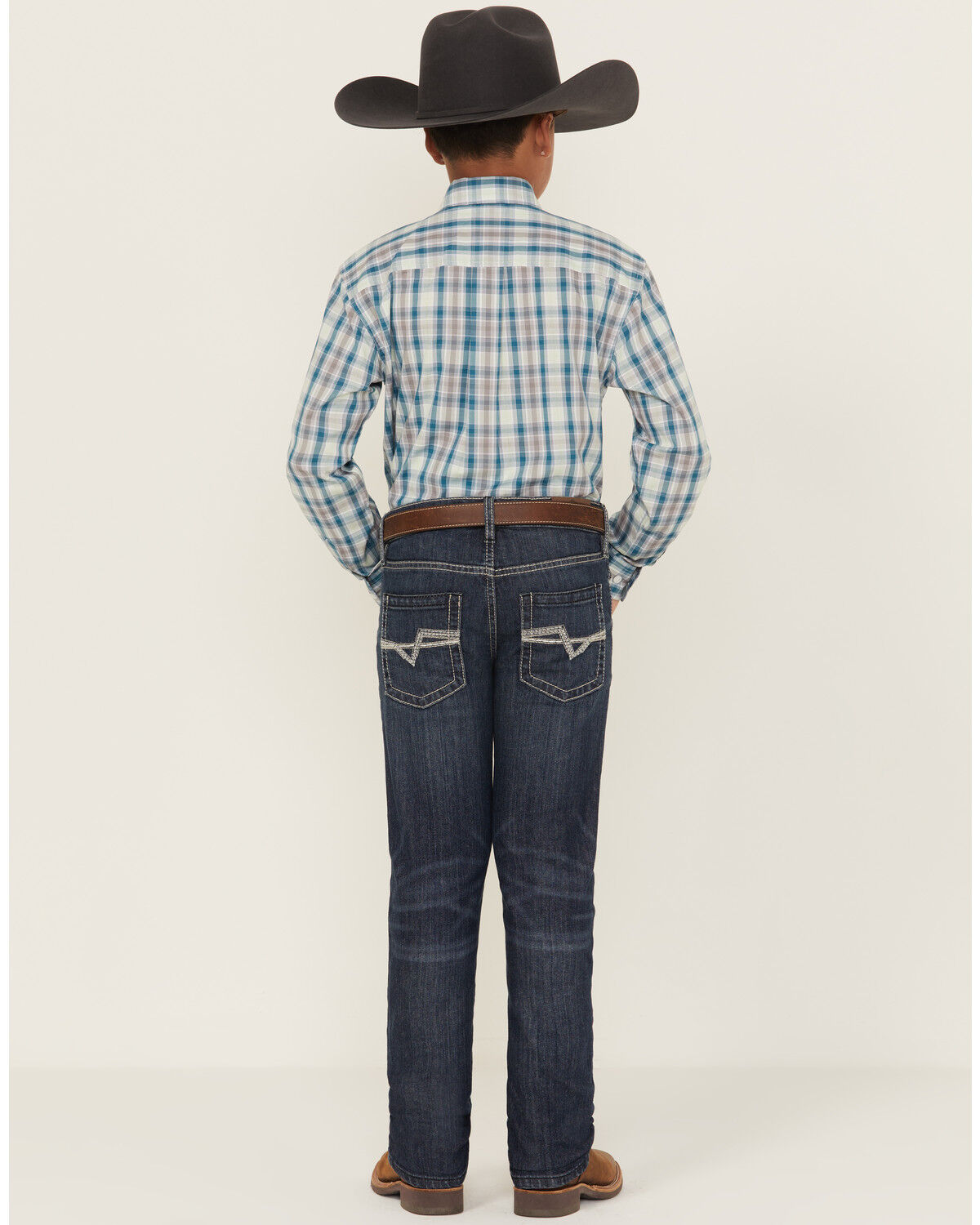 Cody James Boys' Balboa Slim Straight Stretch Denim Jeans