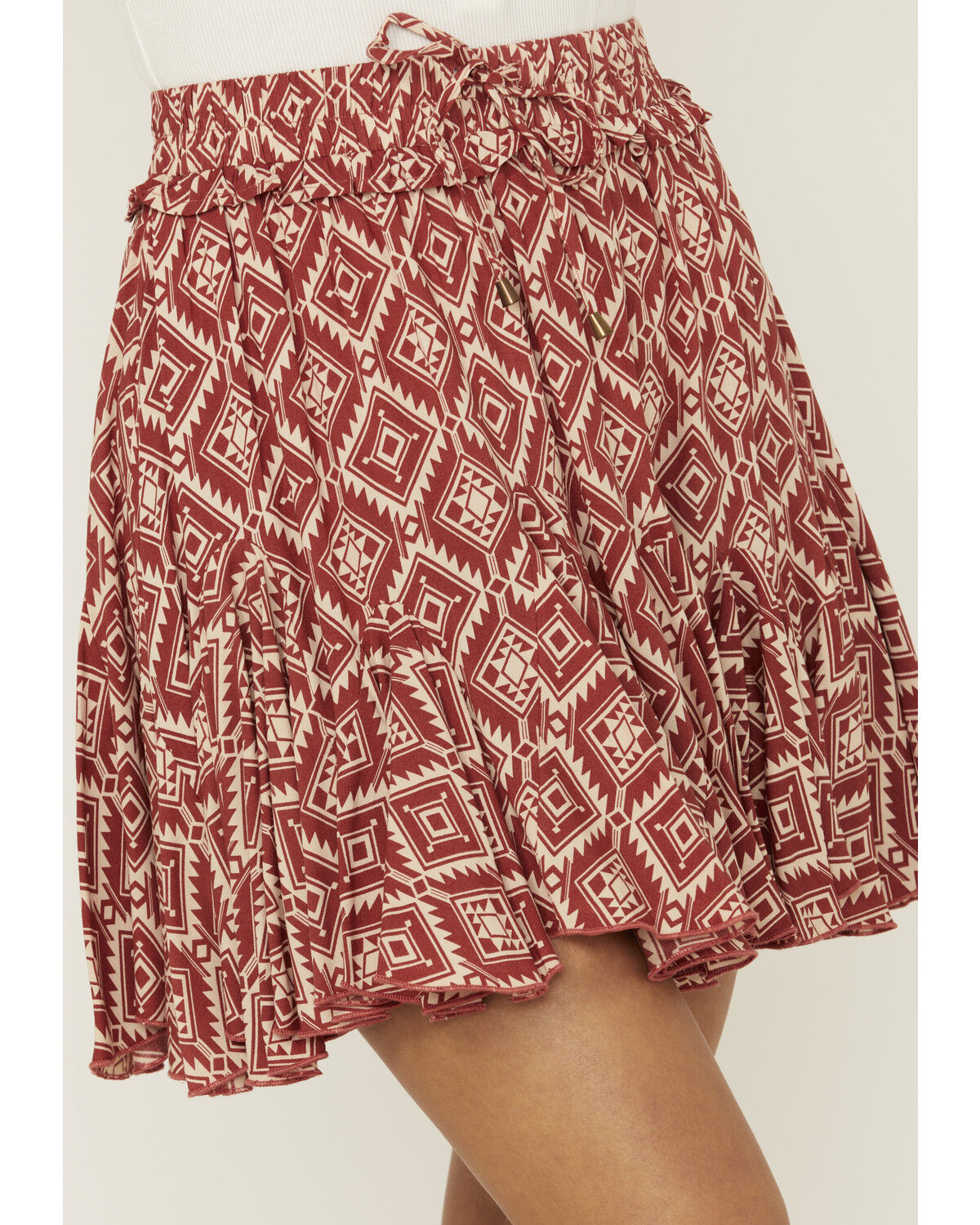 Rock & Roll Denim Women's Southwestern Print Skirt