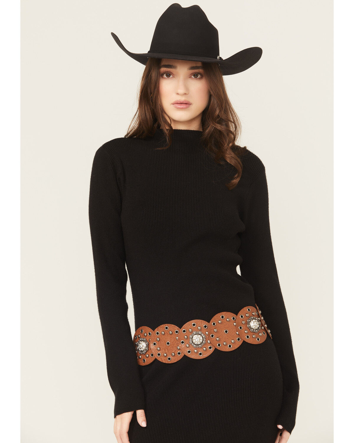 Shyanne Women's Juliette Embellished Concho Belt
