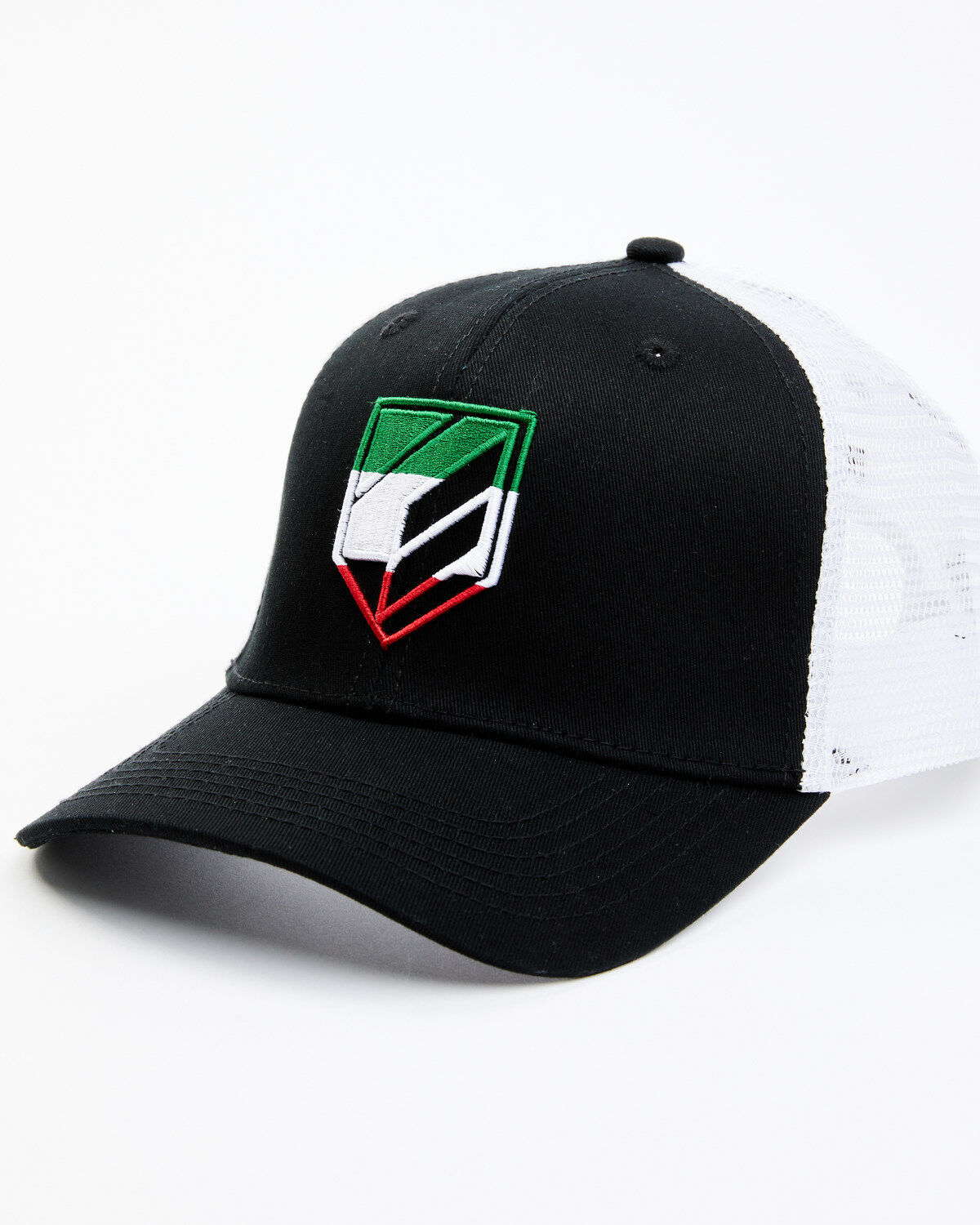 RANK 45® Men's Mexico Flag Shield Patch Mesh-Back Ball Cap