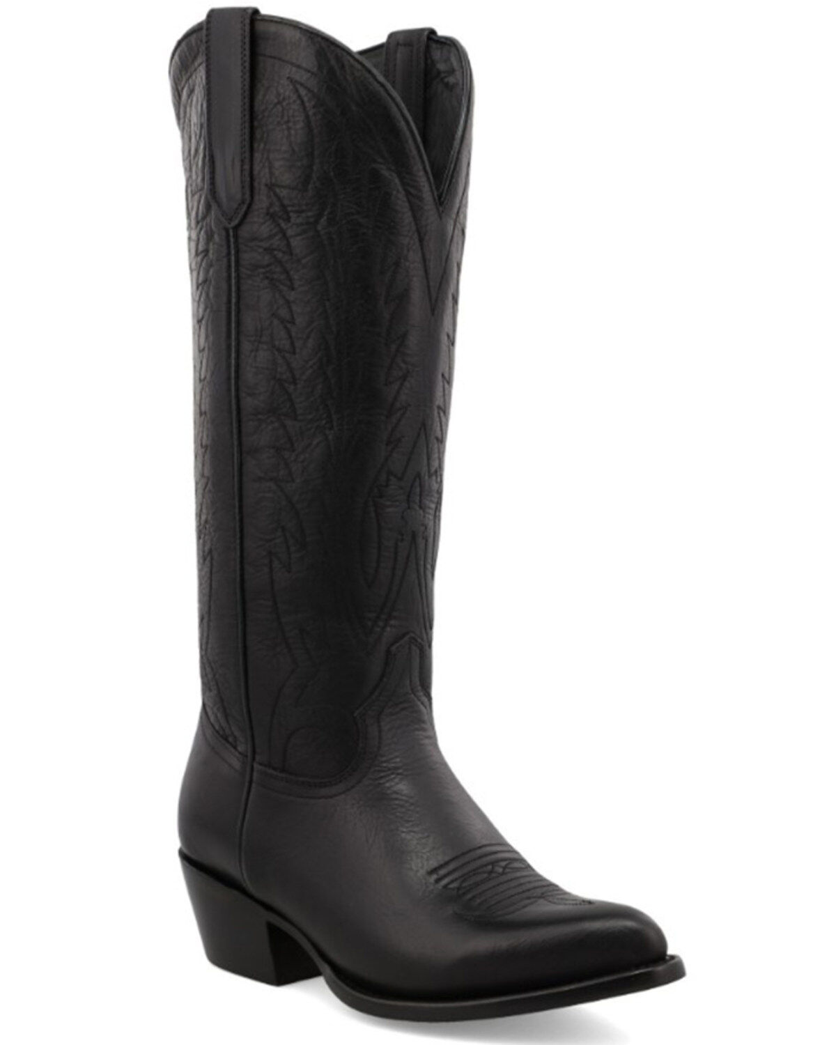 Black Star Women's Eden Stitched Onyx Western Boot - Round Toe