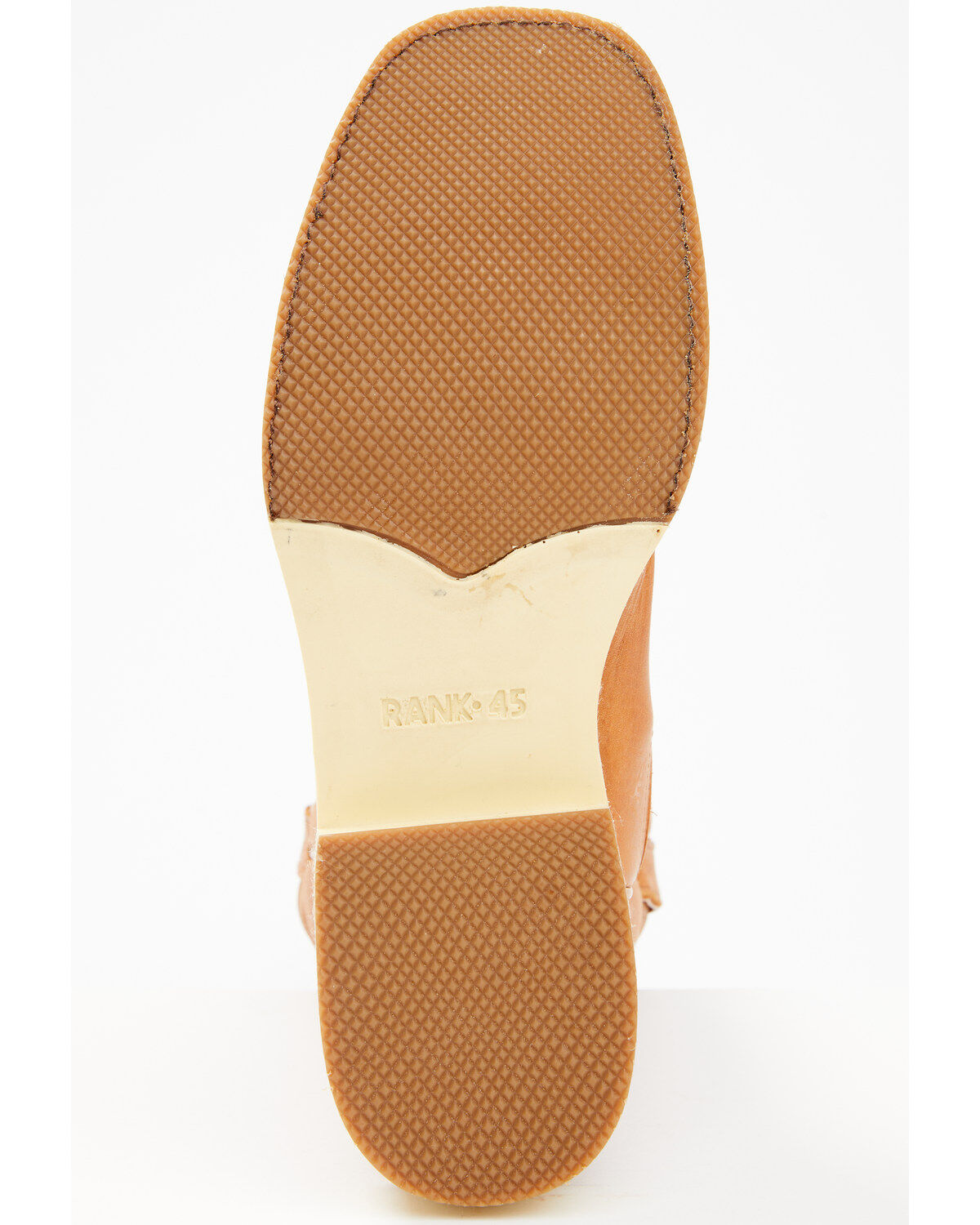 RANK 45® Men's Crepe Western Performance Boots - Broad Square Toe