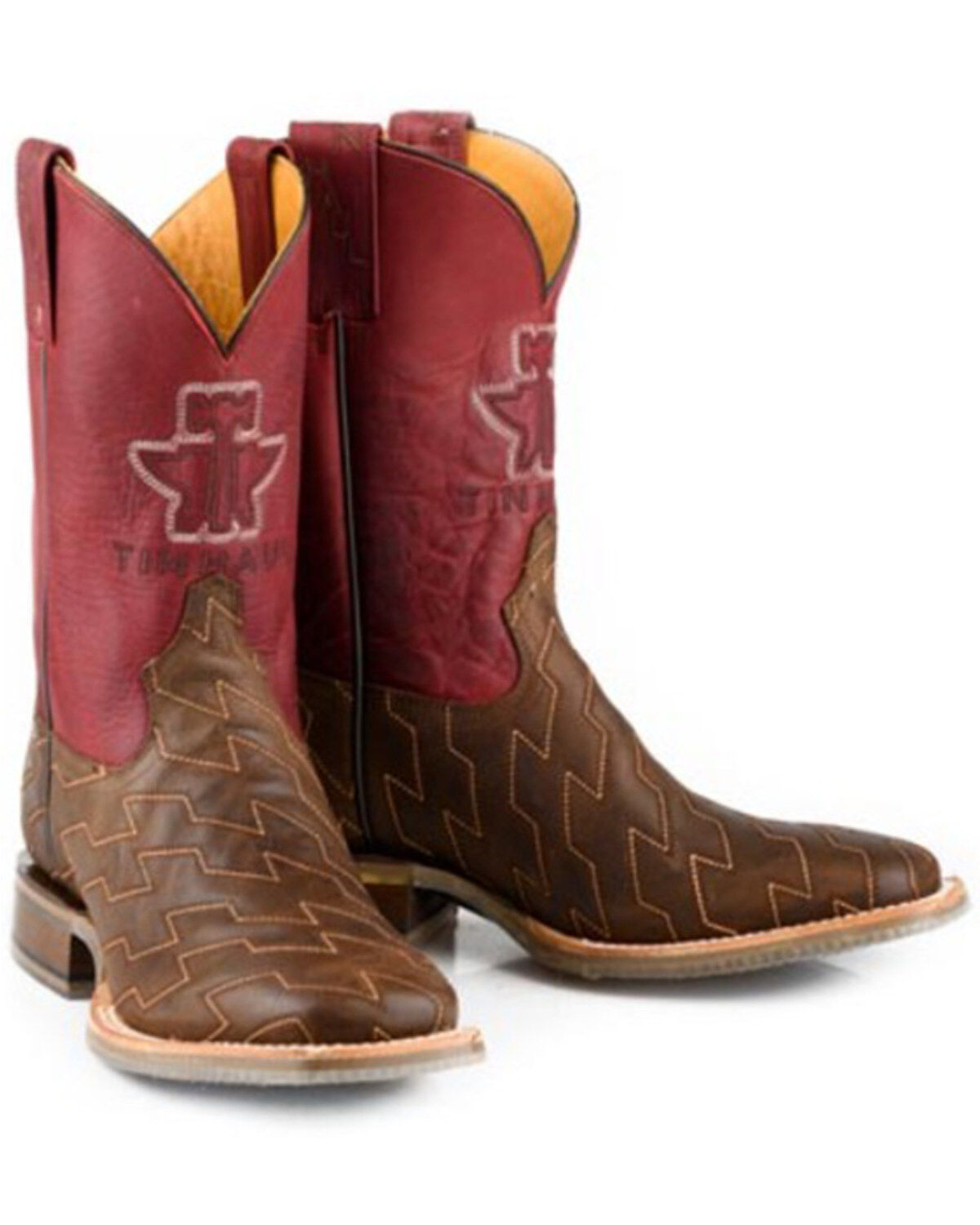 Tin Haul Men's Every Which Way Western Boots - Broad Square Toe