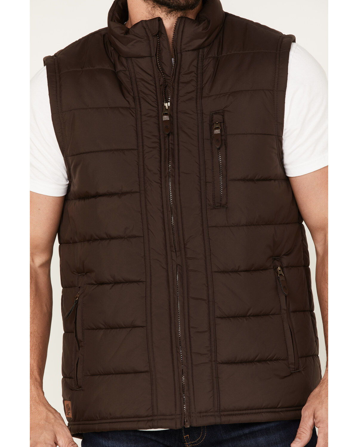 Moonshine Spirit Men's Pine Straw Puffer Vest
