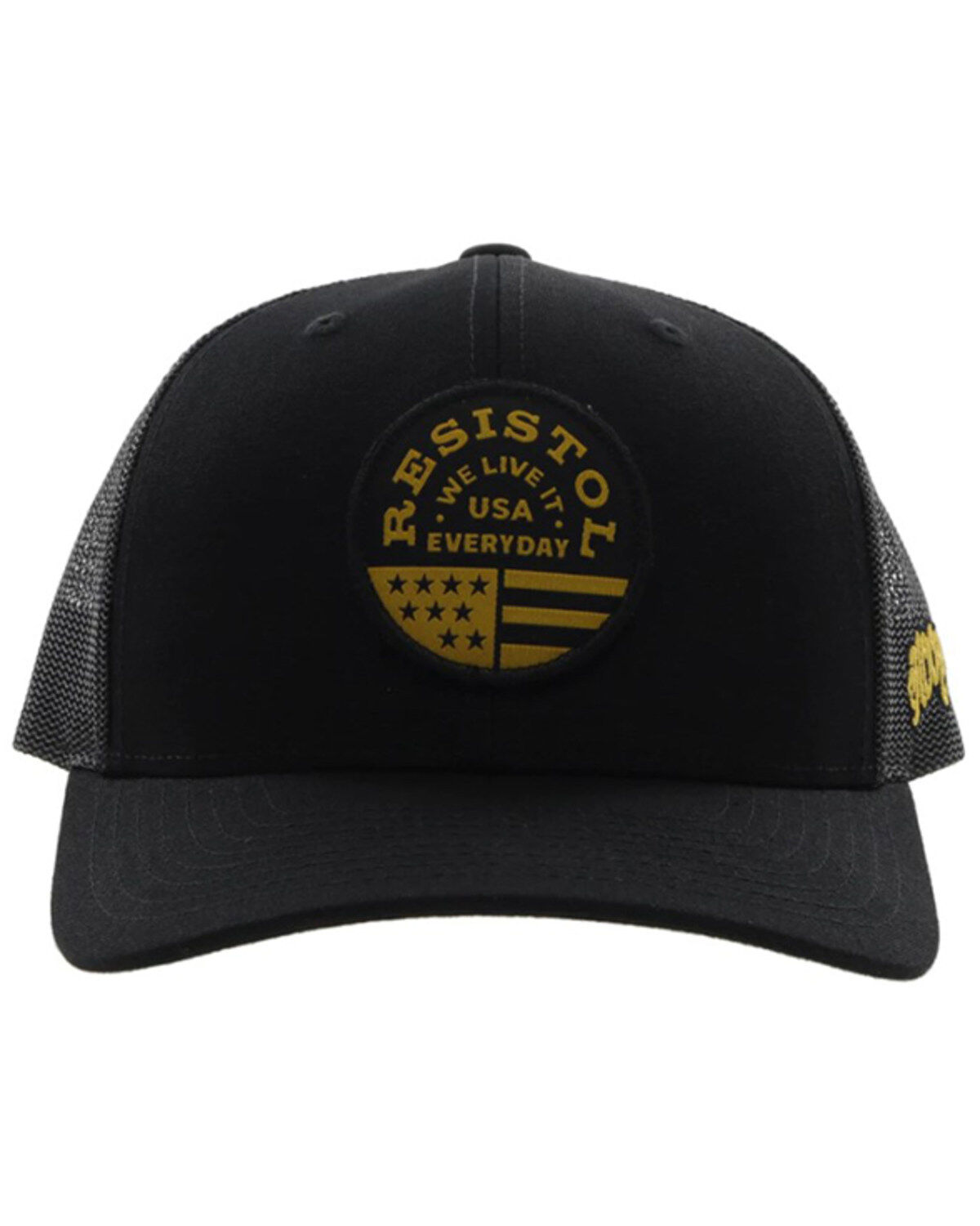 Hooey Men's Resistol Round Patch Trucker Cap