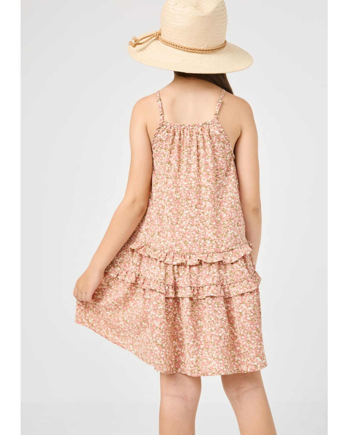 Hayden Girls' Sleeveless Smocked Mini Dress