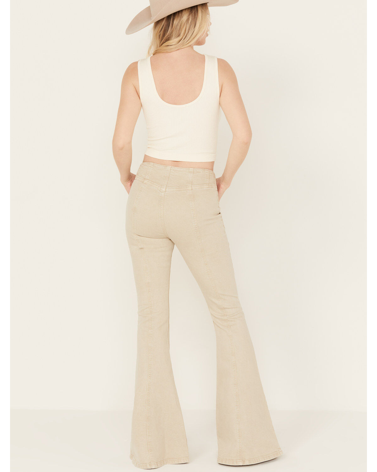 Shyanne Women's Moonstruck High Rise Pull On Super Flare Jeans